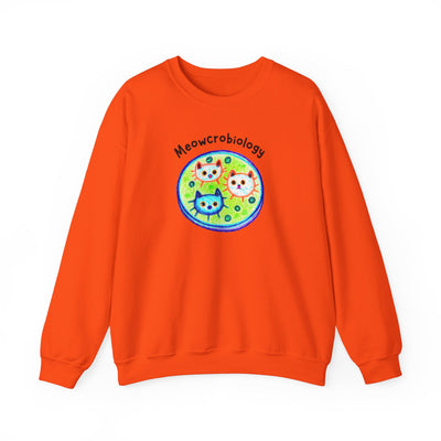 Meowcrobiology Sweatshirt - Unisex Heavy Blend Crewneck