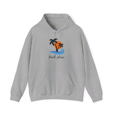 Beach, Please Unisex Hoodie