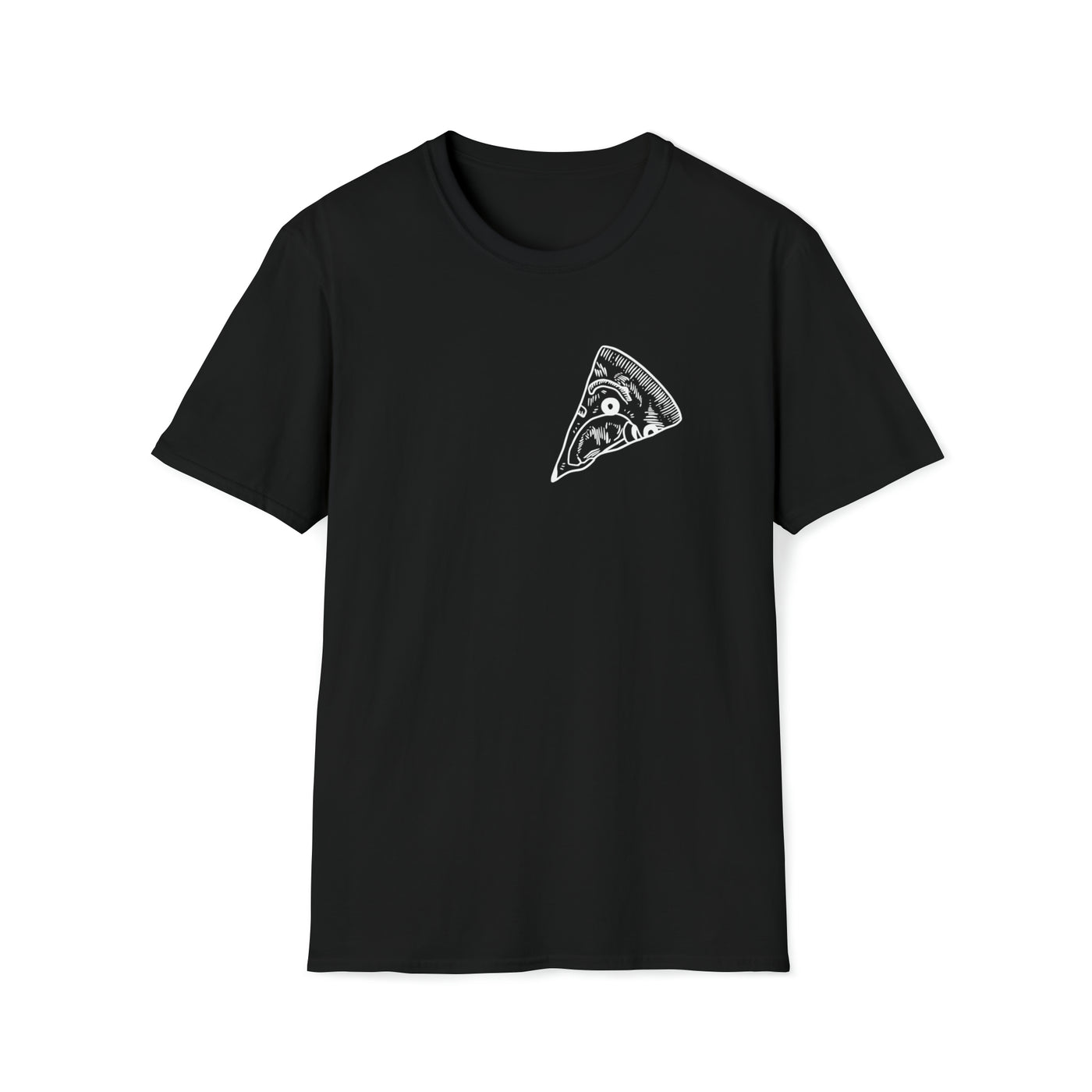 The Missing Piece Pizza Unisex T-Shirt