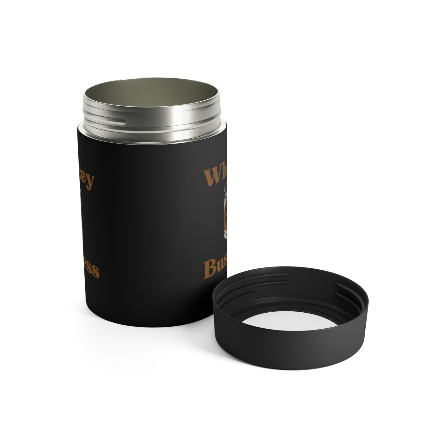 Whiskey Business Stainless Steel Can Holder