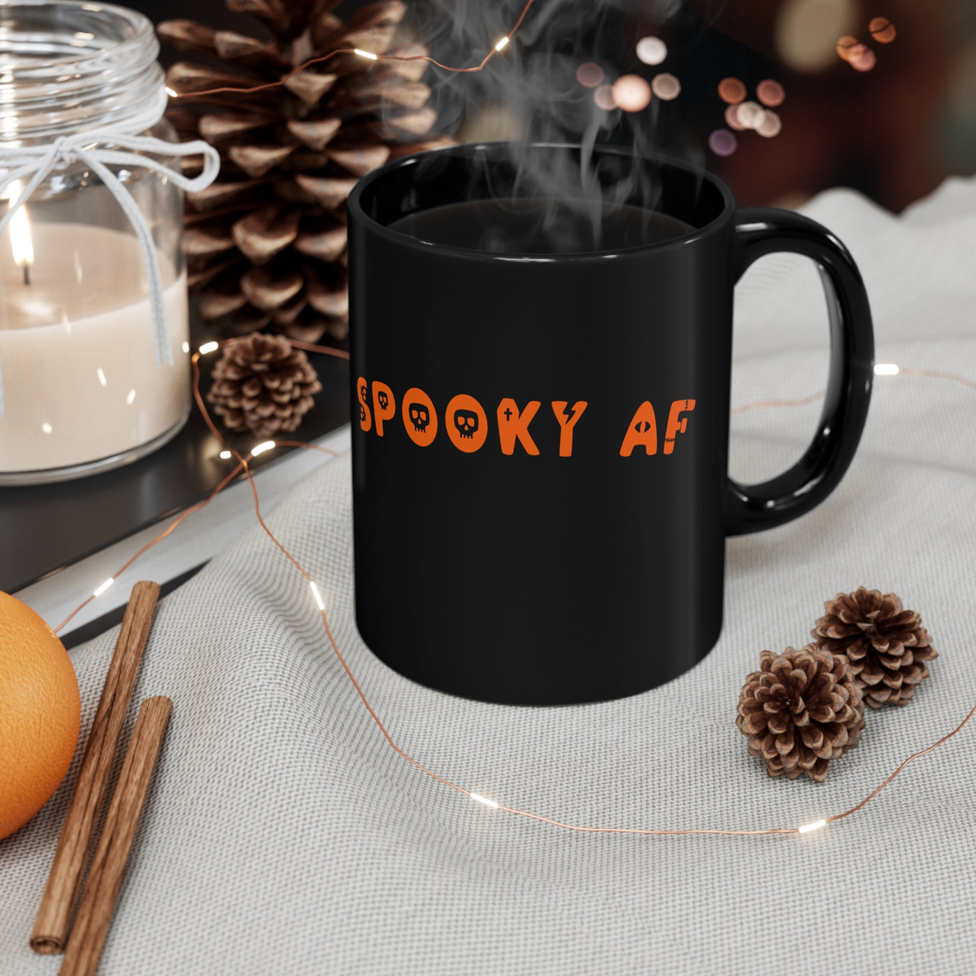 Spooky AF 11oz Ceramic Mug
