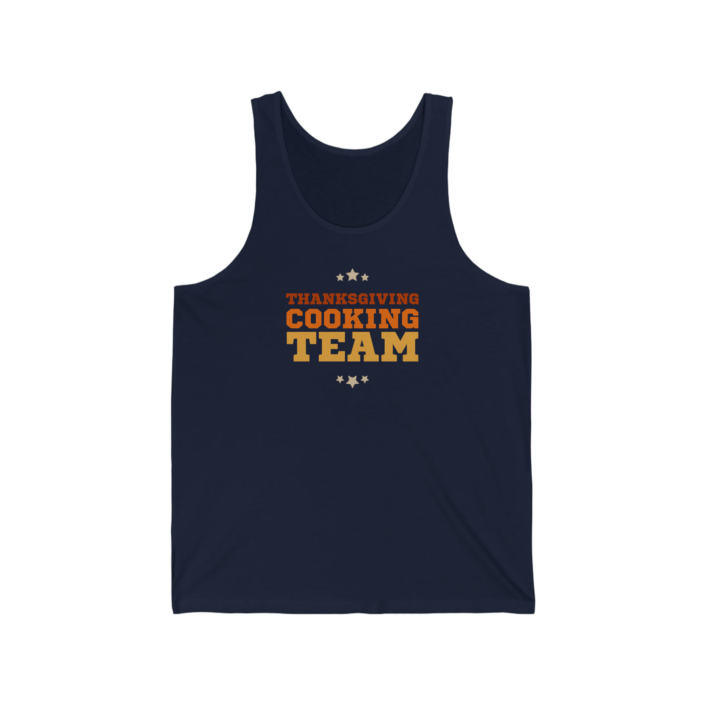 Thanksgiving Cooking Team Unisex Tank Top