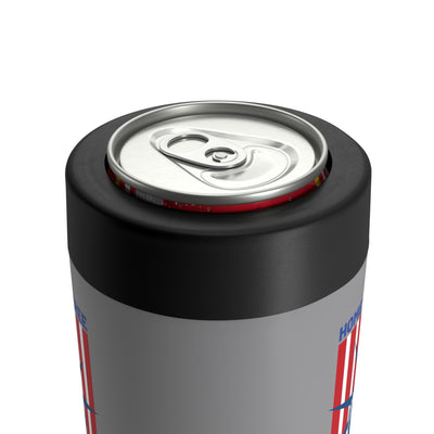 Home Of The Free Because Of The Brave Stainless Steel Can Holder