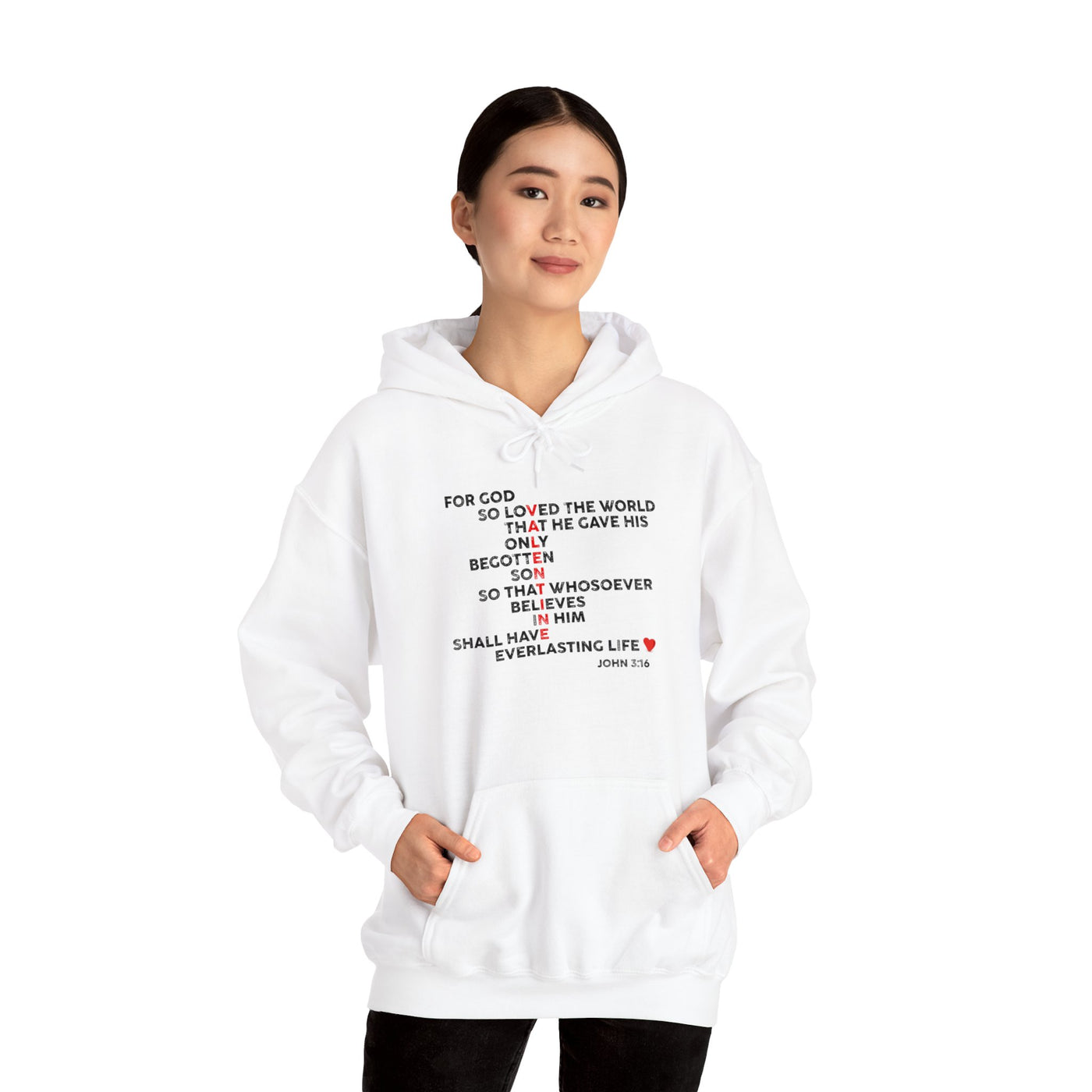 Copy of For God So Loved His Valentine Unisex Hoodie