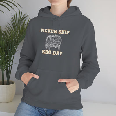 Never Skip Keg Day Unisex Hoodie