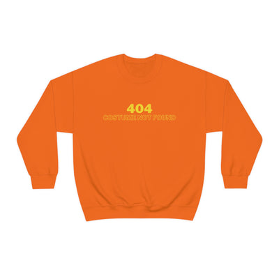 404 Costume Not Found Crewneck Sweatshirt