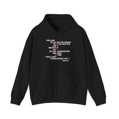 Copy of For God So Loved His Valentine Unisex Hoodie