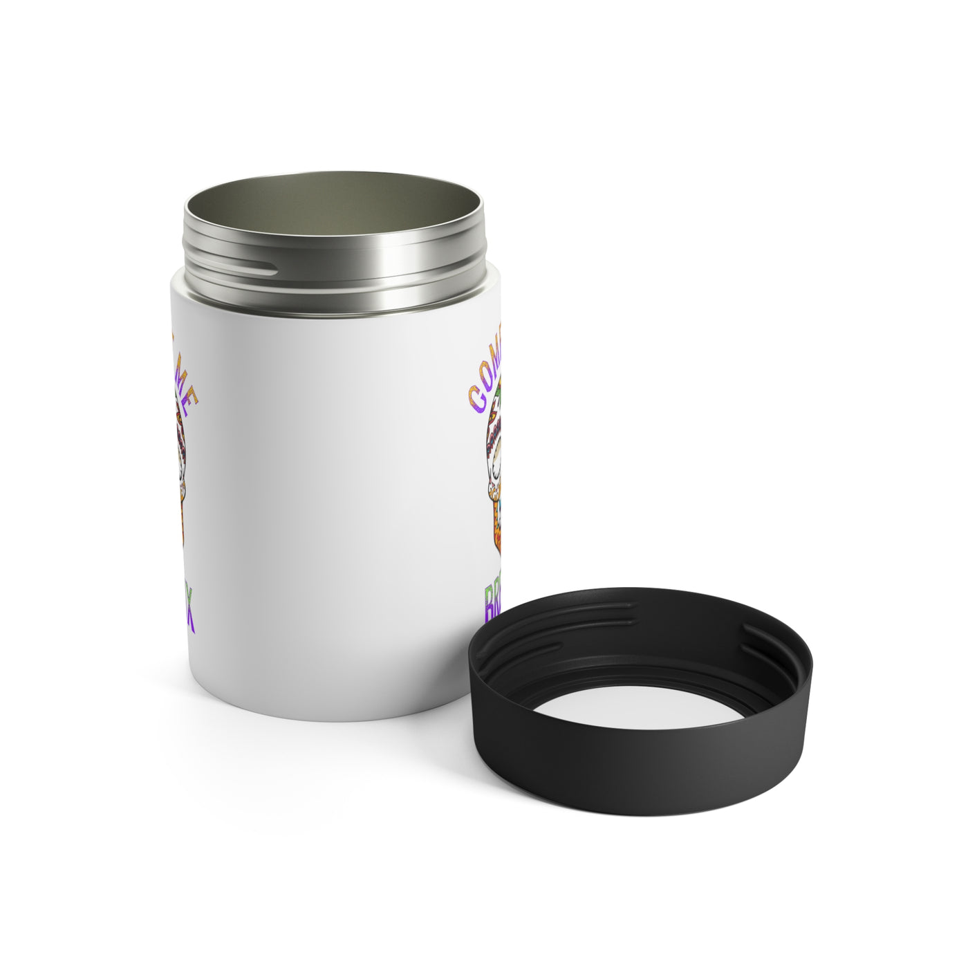 Come At Me Breaux Stainless Steel Can Holder