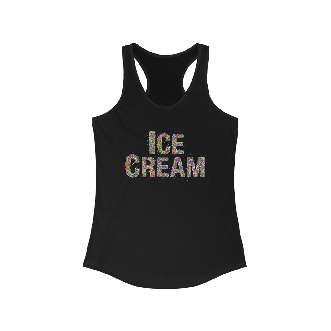 Ice Cream Sprinkles Women's Racerback Tank