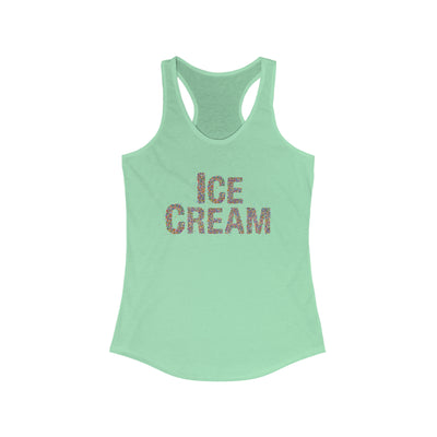 Ice Cream Sprinkles Women's Racerback Tank