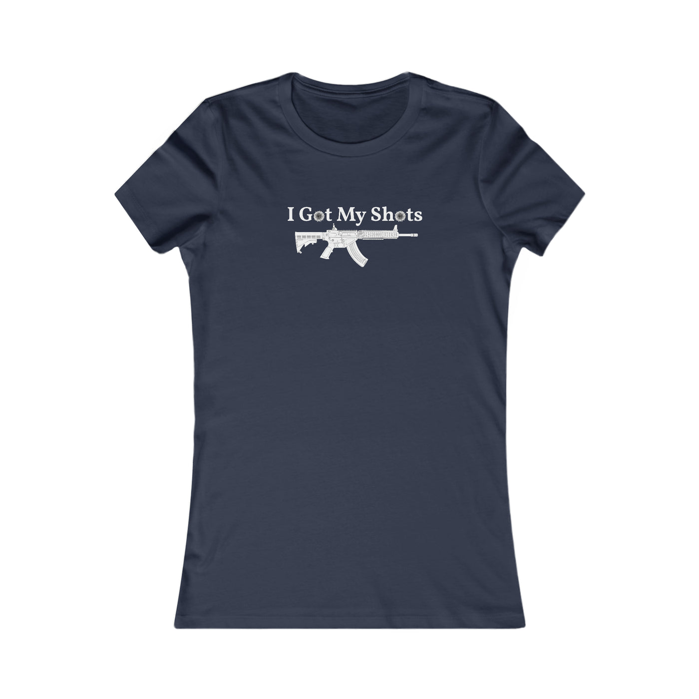 I Got My Shots Women's Favorite Tee