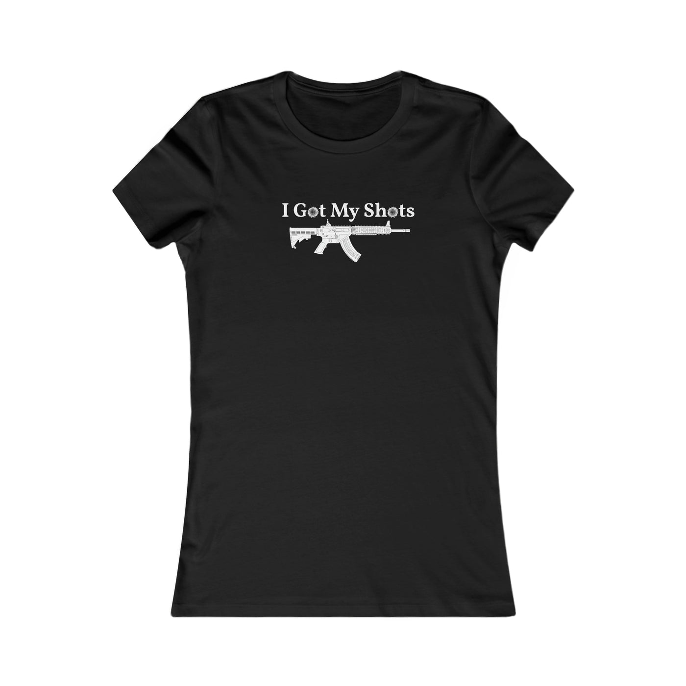 I Got My Shots Women's Favorite Tee
