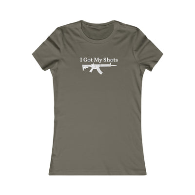 I Got My Shots Women's Favorite Tee