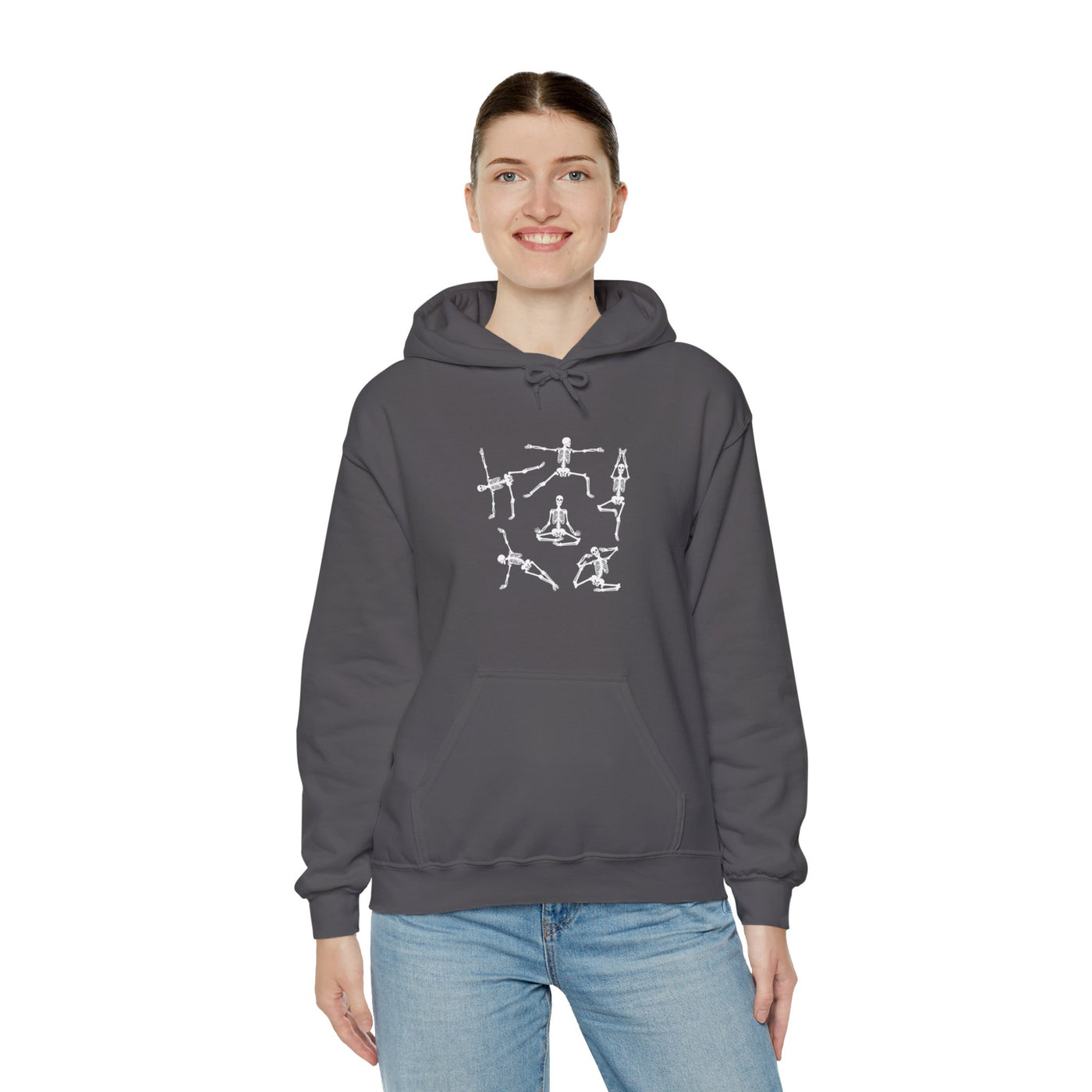 Skeleton Yoga Unisex Hoodie