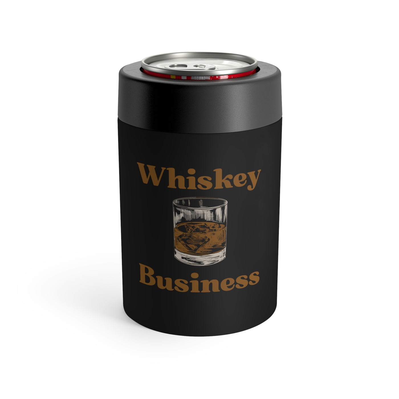 Whiskey Business Stainless Steel Can Holder