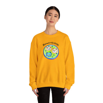 Meowcrobiology Sweatshirt - Unisex Heavy Blend Crewneck