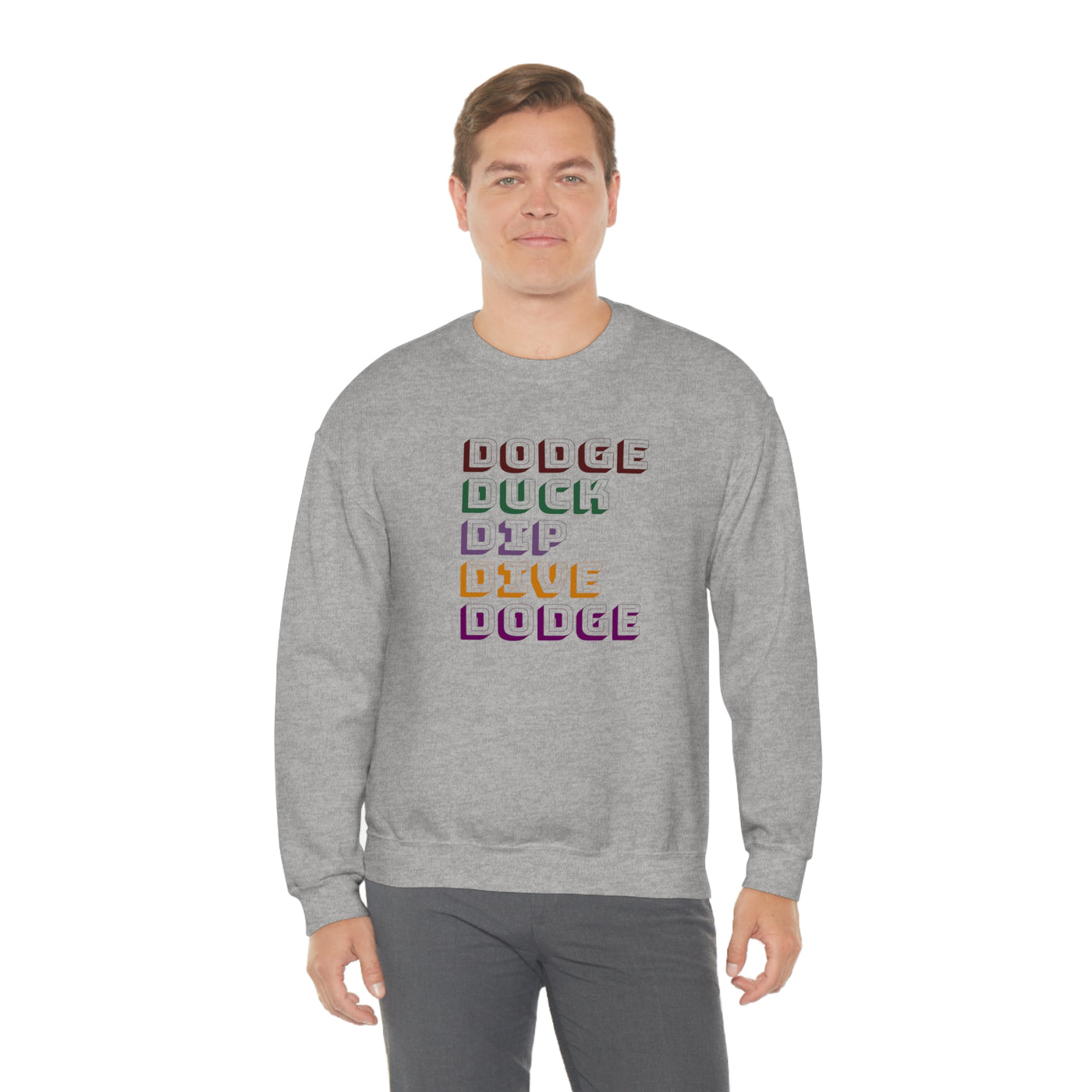 Dodge Duck Dip Dive Dodge Crewneck Sweatshirt