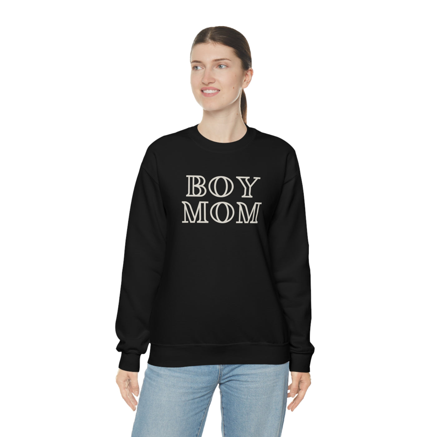 Boy Mom Crewneck Sweatshirt