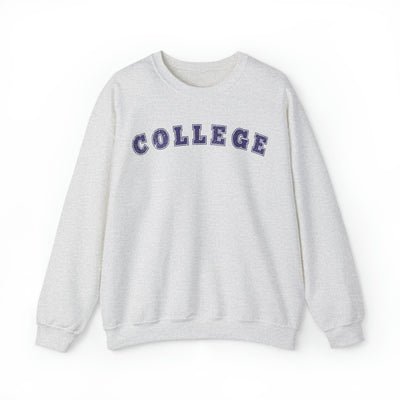 College Crewneck Sweatshirt