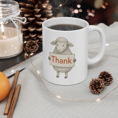 Thank Ewe 11oz Ceramic Mug