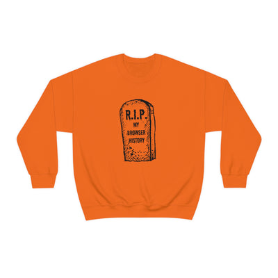 R.I.P. My Browser History Crewneck Sweatshirt