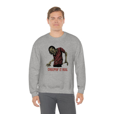 Creepin' It Real Crewneck Sweatshirt