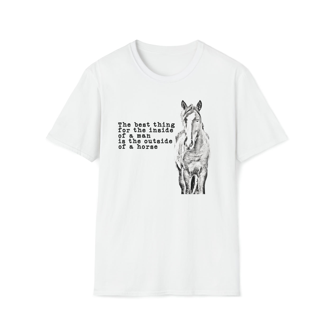The Outside Of The Horse Graphic T-Shirt
