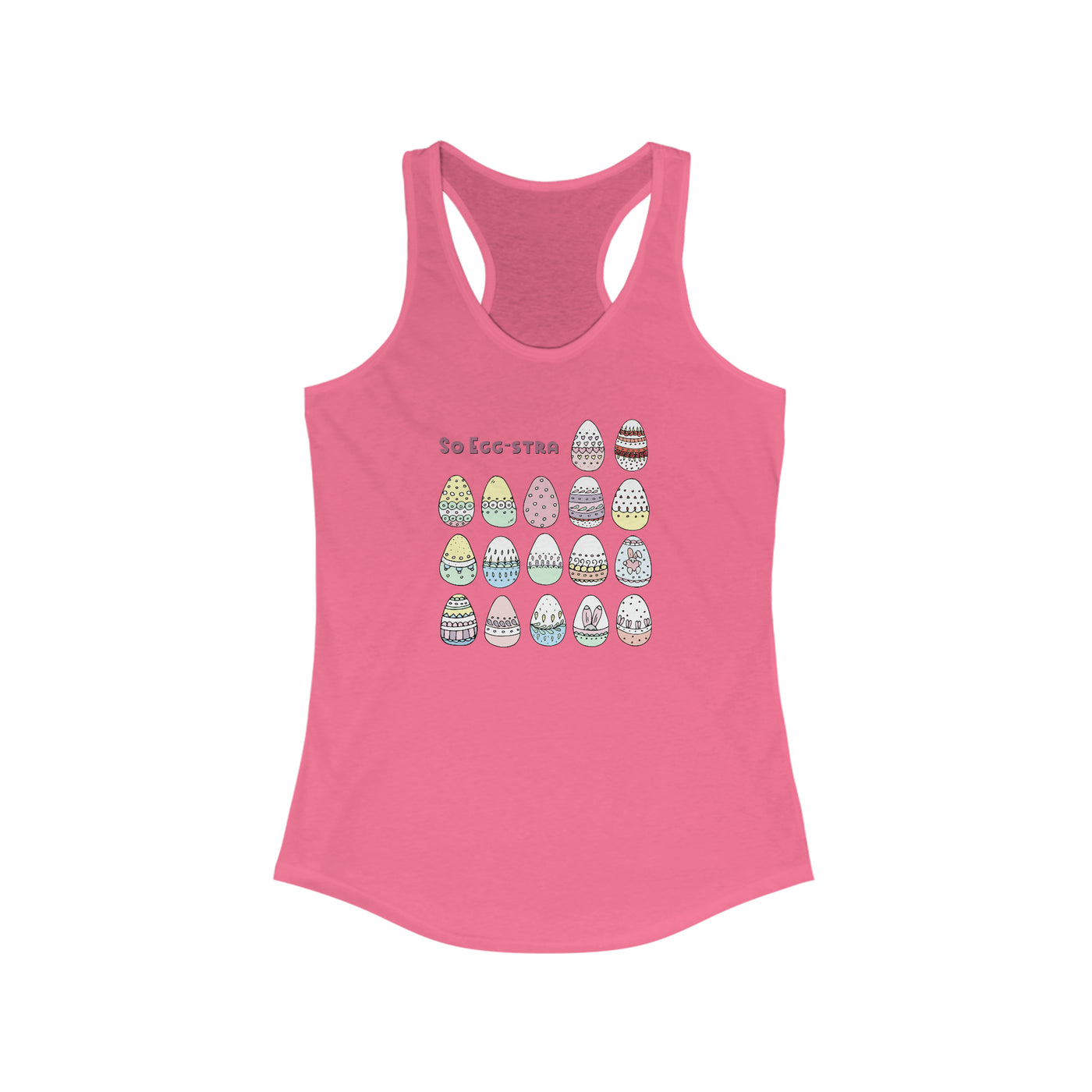 So Eggstra Women's Racerback Tank