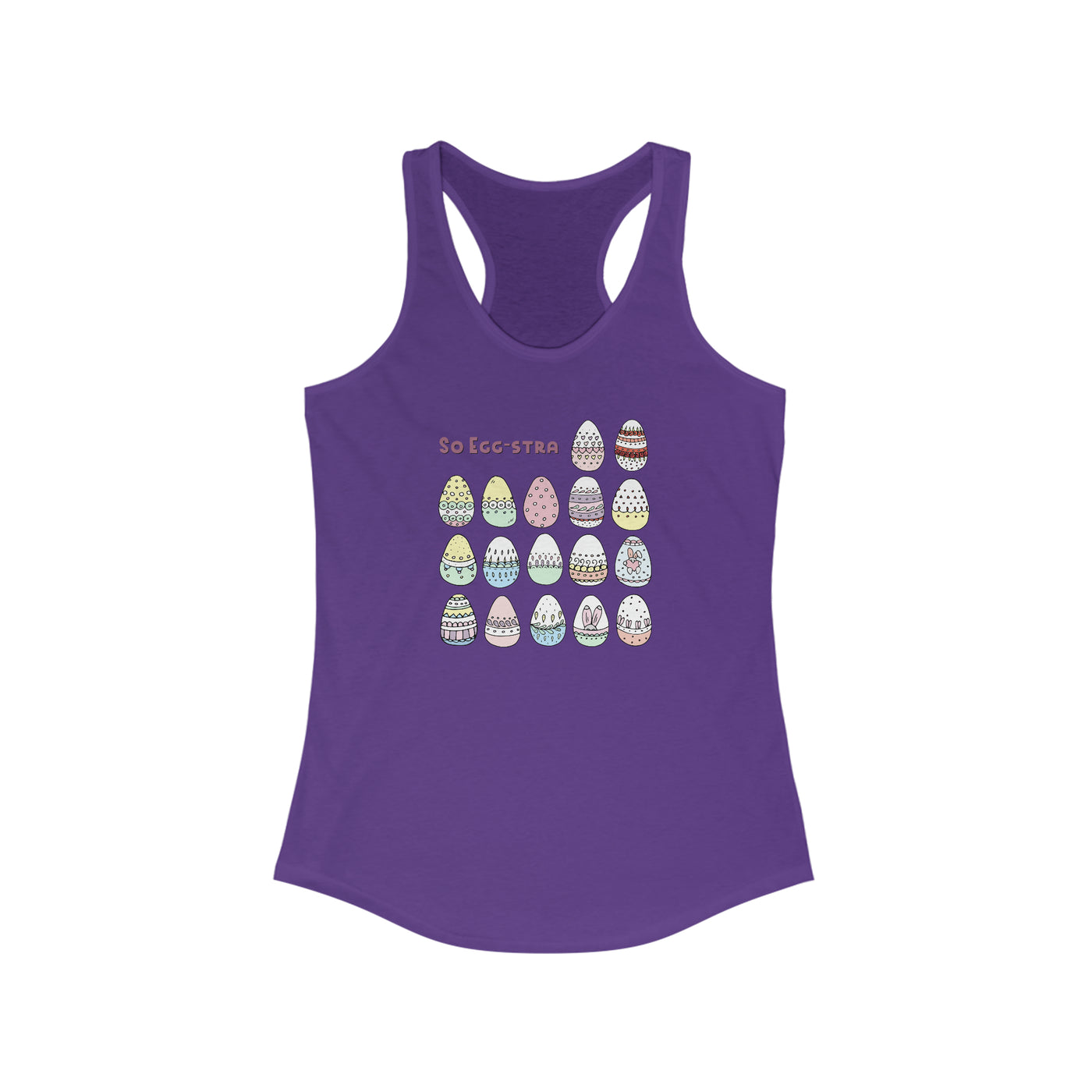 So Eggstra Women's Racerback Tank