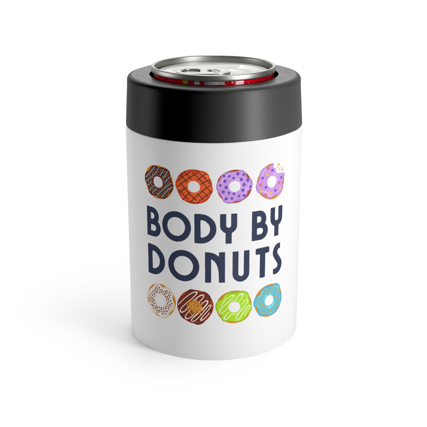 Body By Donuts Stainless Steel Can Holder