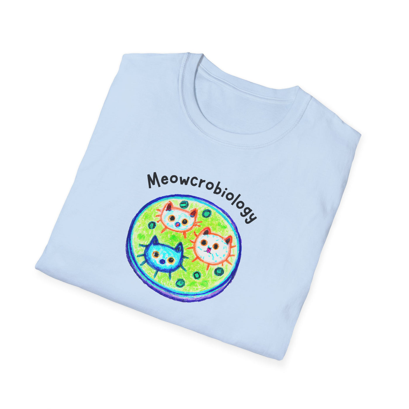 Funny Meowcrobiology T-Shirt