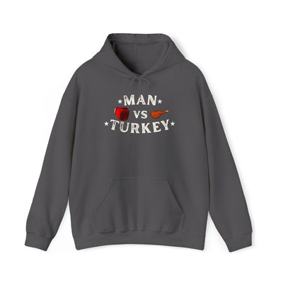 Man Vs Turkey Unisex Hoodie