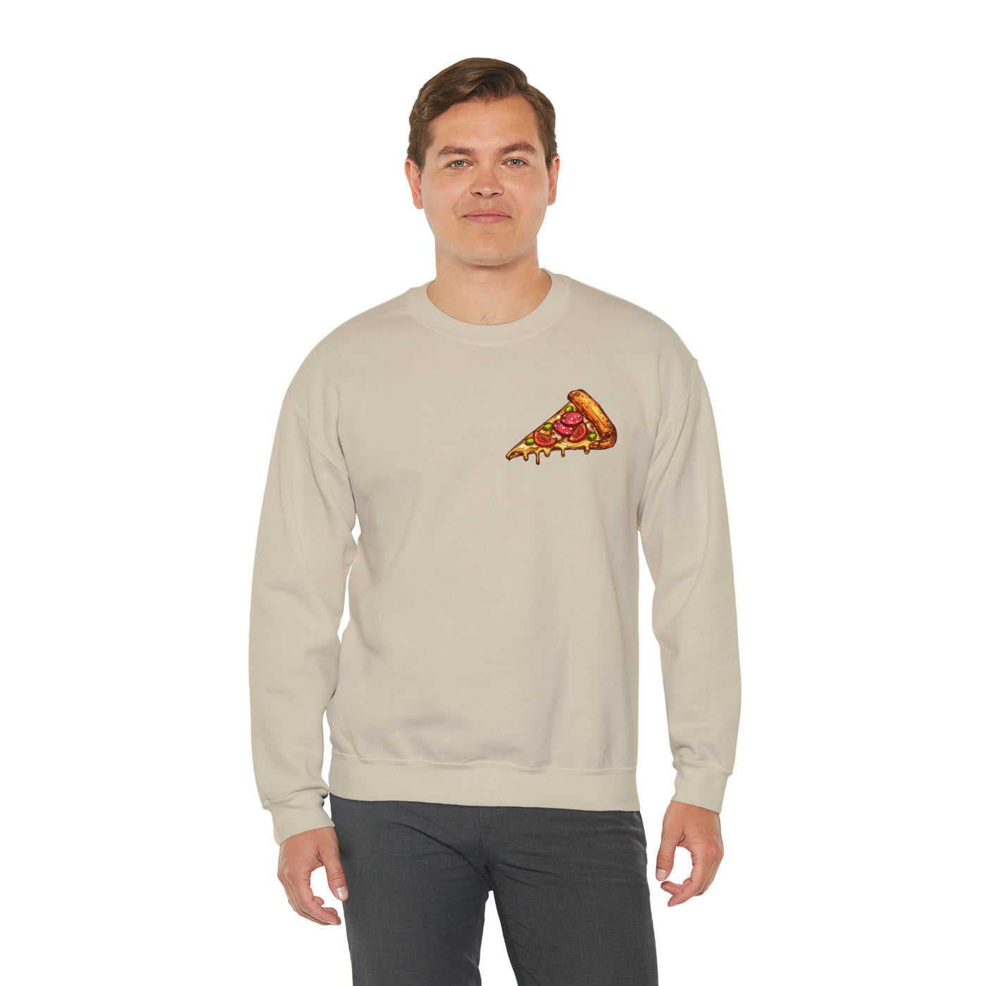 Pizza Slice Crewneck Sweatshirt