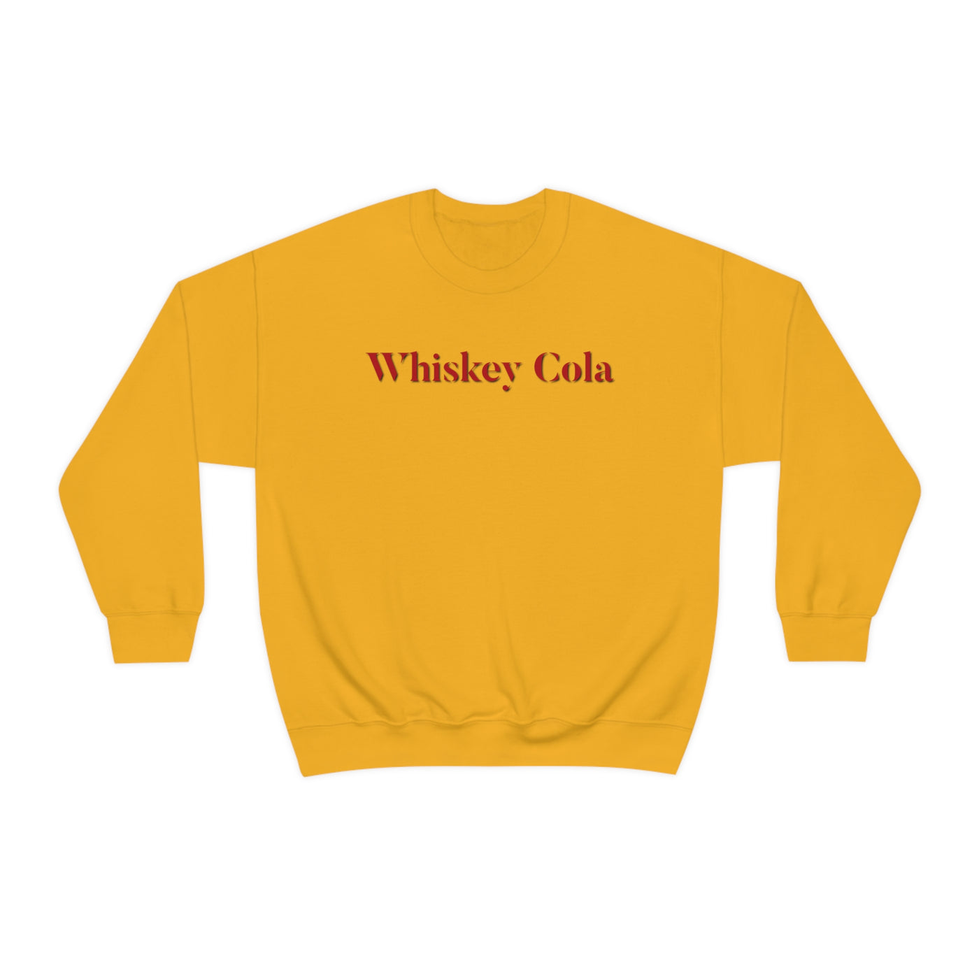 Whiskey Cola Crewneck Sweatshirt