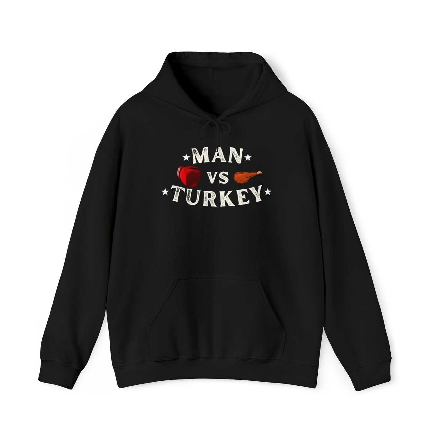 Man Vs Turkey Unisex Hoodie