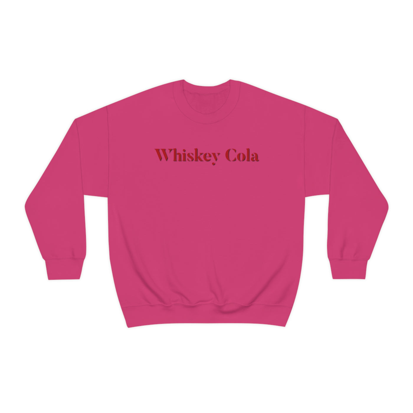 Whiskey Cola Crewneck Sweatshirt