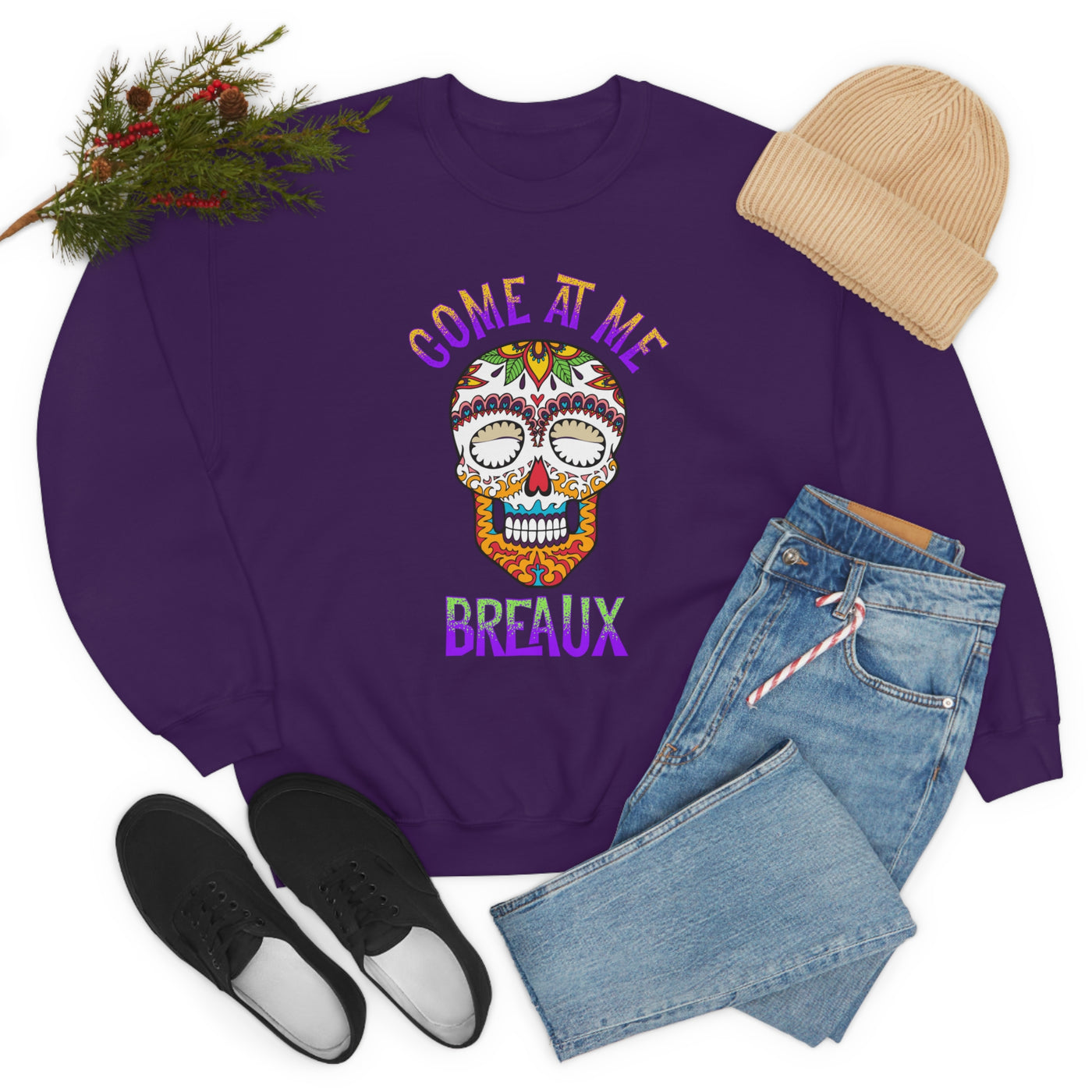 Come At Me Breaux Crewneck Sweatshirt