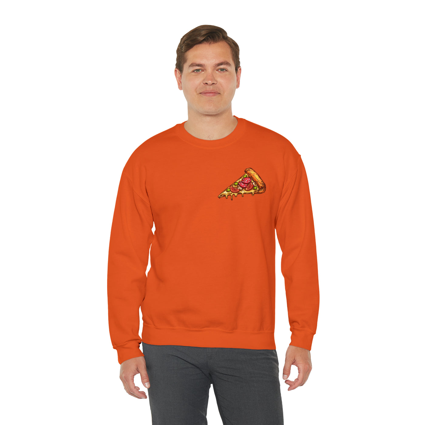 Pizza Slice Crewneck Sweatshirt