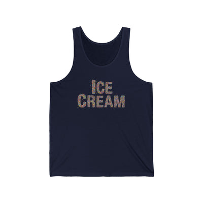 Ice Cream Sprinkles Unisex Tank Top