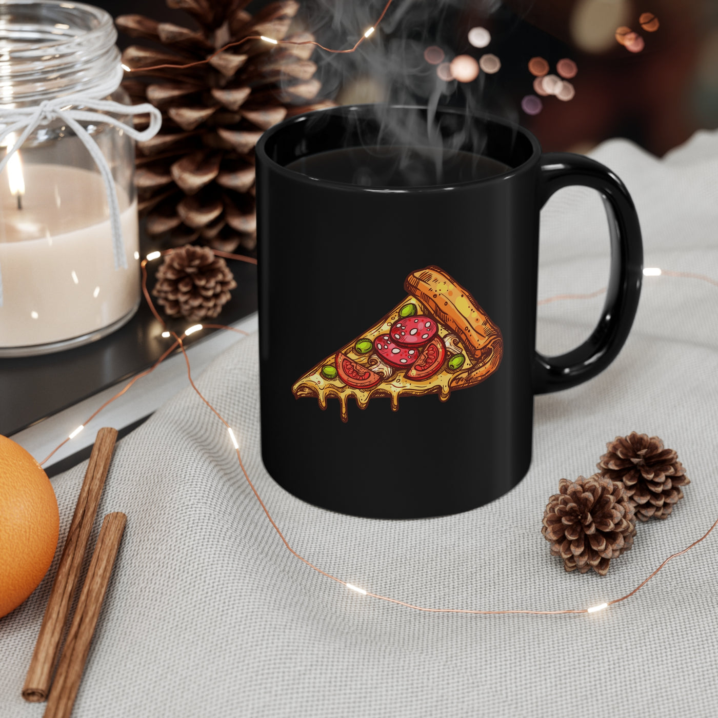 Pizza Slice 11oz Ceramic Mug