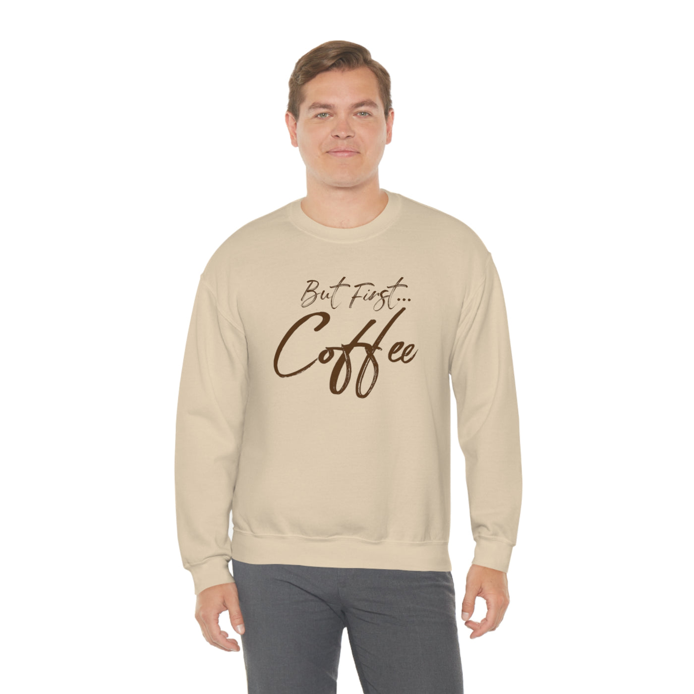 But First Coffee Crewneck Sweatshirt