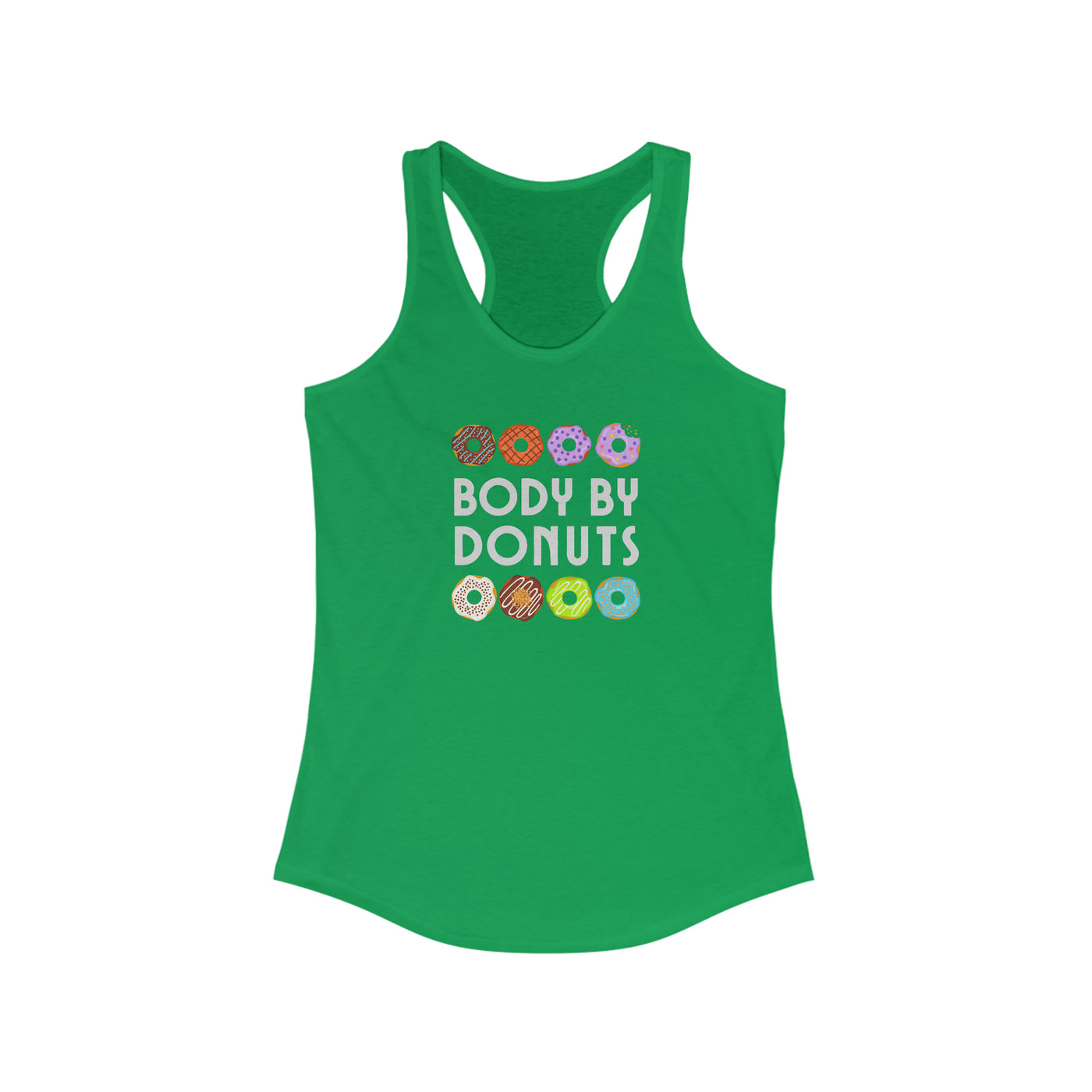 Body By Donuts Women's Racerback Tank