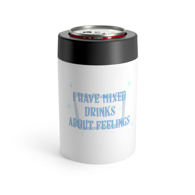 Mixed Drinks About Feelings Stainless Steel Can Holder