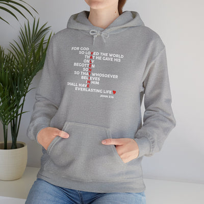 Copy of For God So Loved His Valentine Unisex Hoodie