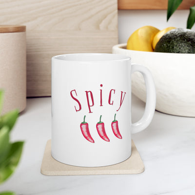 Spicy 11oz Ceramic Mug