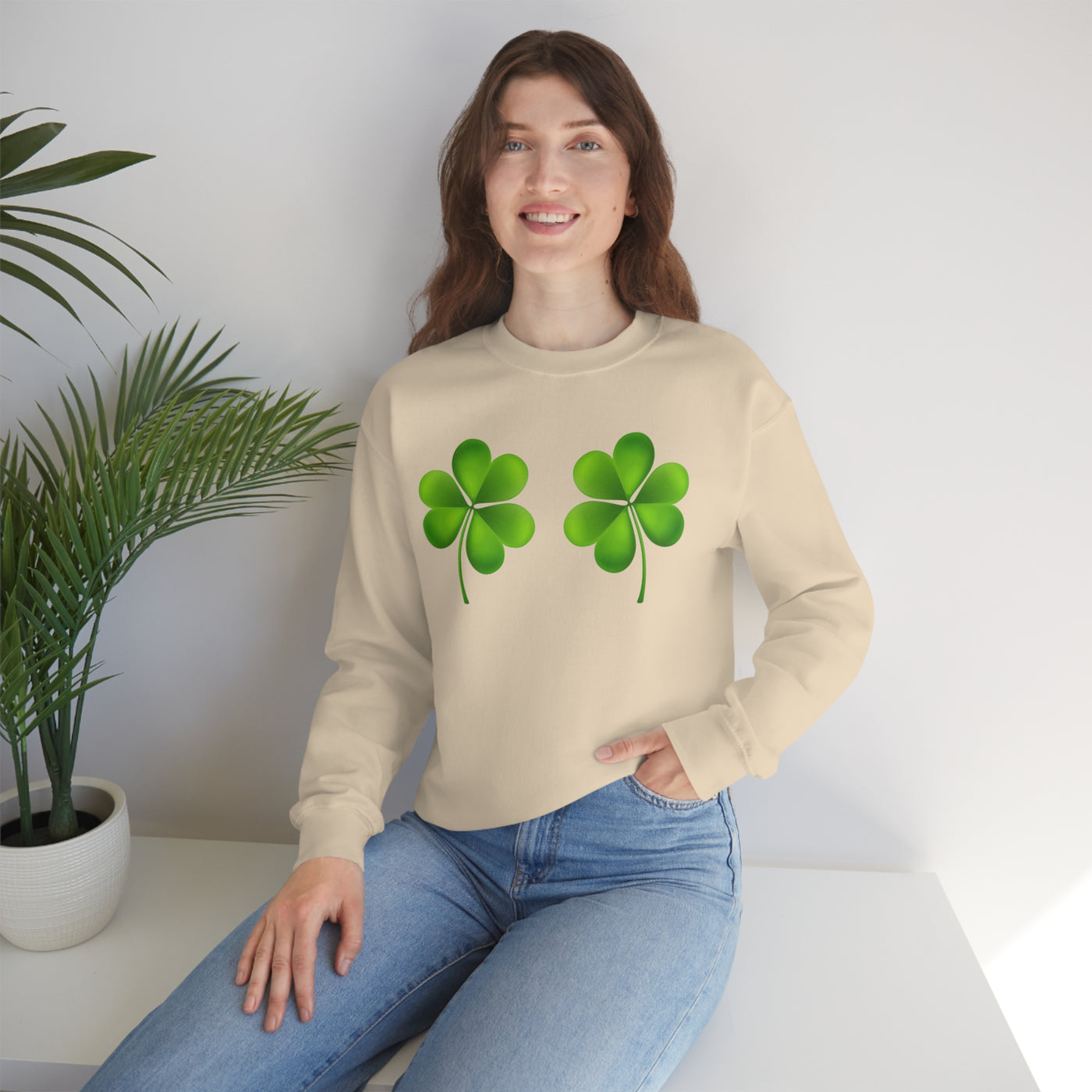 Lucky Bra Crewneck Sweatshirt