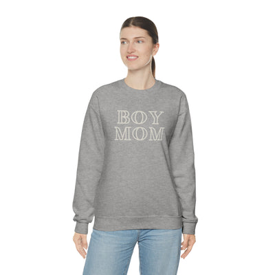 Boy Mom Crewneck Sweatshirt