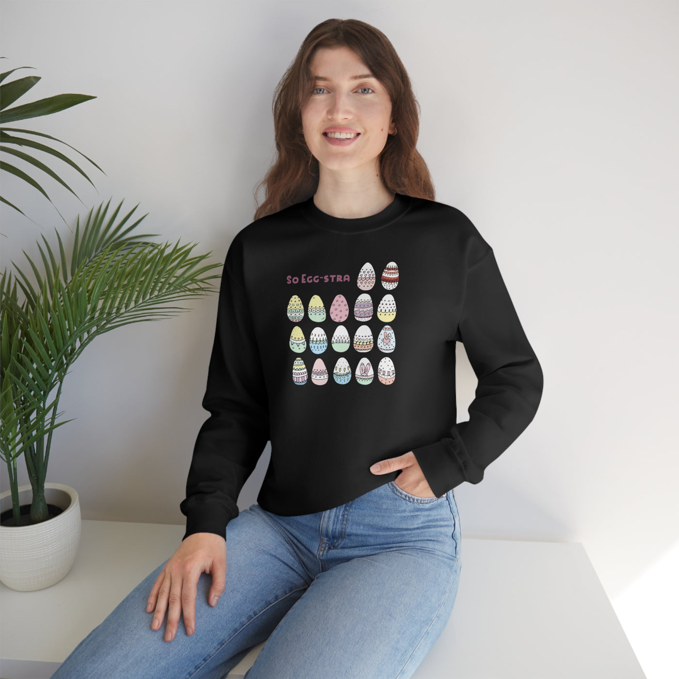 So Eggstra Crewneck Sweatshirt