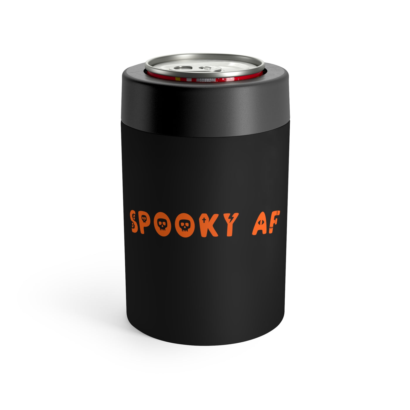 Spooky AF Stainless Steel Can Holder