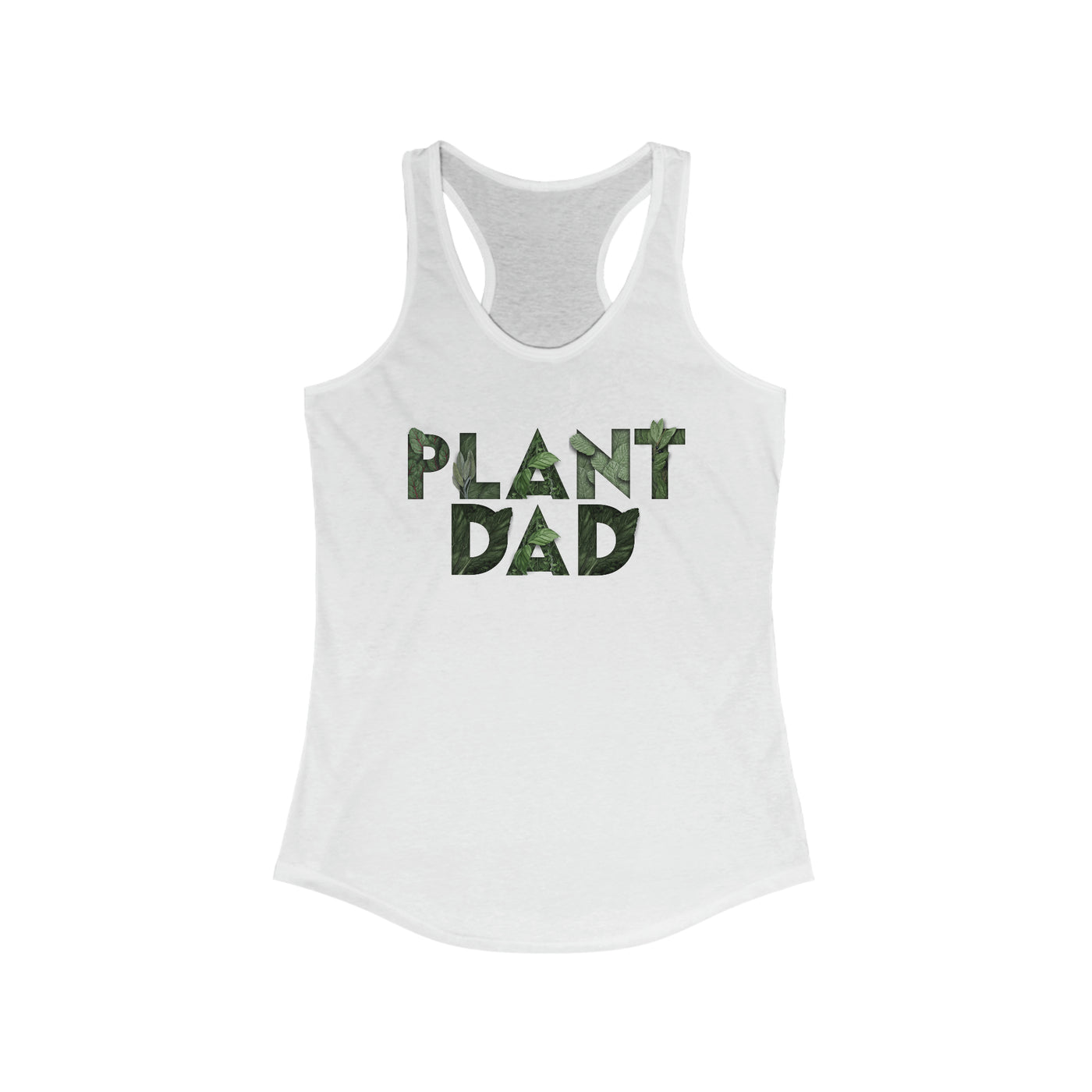 Plant Dad Women's Racerback Tank
